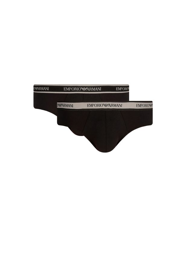 ARMANI SLIP 2PACK ΓΚΡΙ ΛΑΣΤΙΧΟ