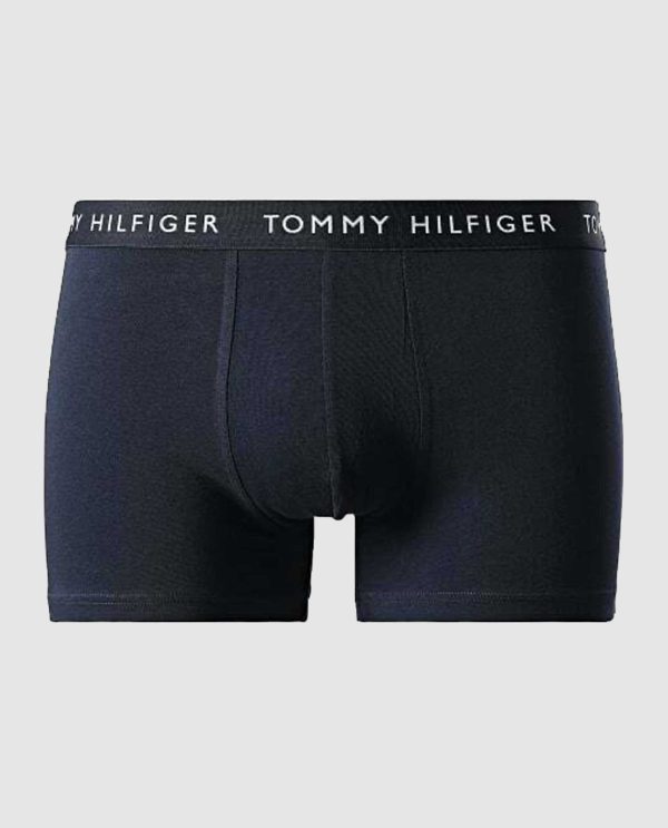 TOMMY HILFIGER BOXER MΠΛΕ-ΣΙΕΛ-ΚΟΚΚΙΝΟ