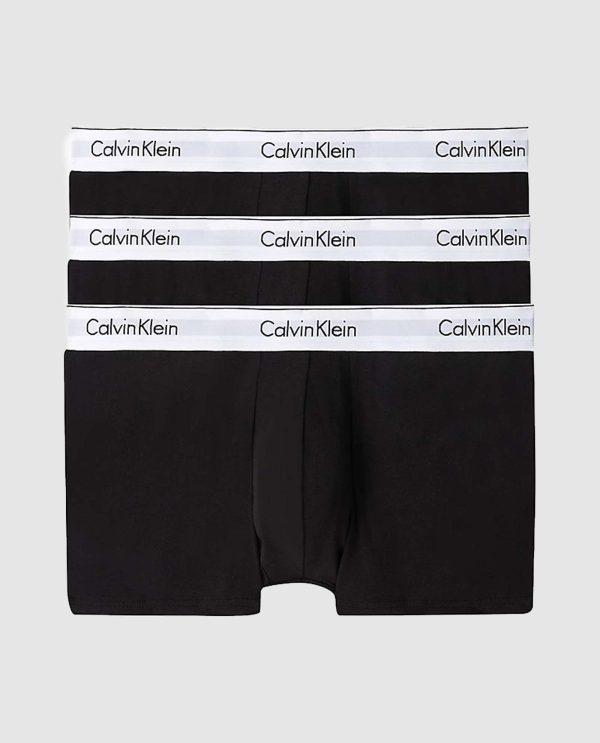 CK BOXER 3PACK ΛΕΥΚΟ ΛΑΣΤΙΧΟ