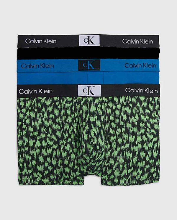 CK BOXER 3PACK ΛΑΧΑΝΙ ΖΕΒΡΑ