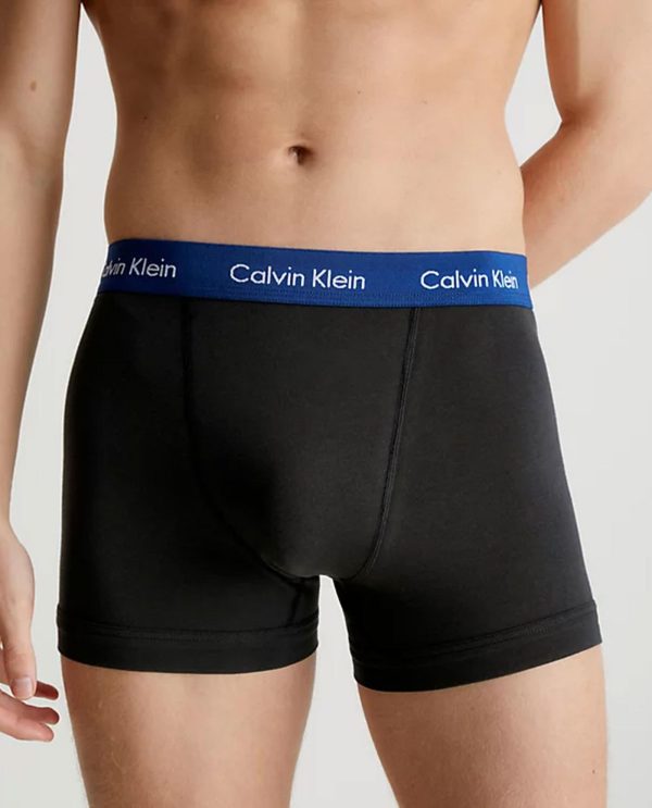 CK BOXER 3PACK ΜΑΚΡΥ ΦΟΥΞ/ΗΛΕΚ/ΓΚΡΙ ΛΑΣΤΙΧΟ