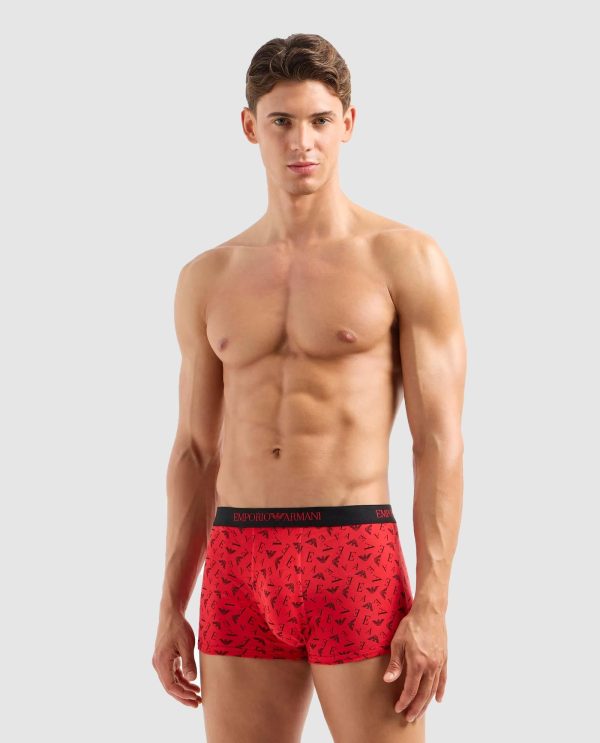 ARMANI BOXER 3PACK ΚΟΚΚΙΝΟ ΛΑΣΤΙΧΟ