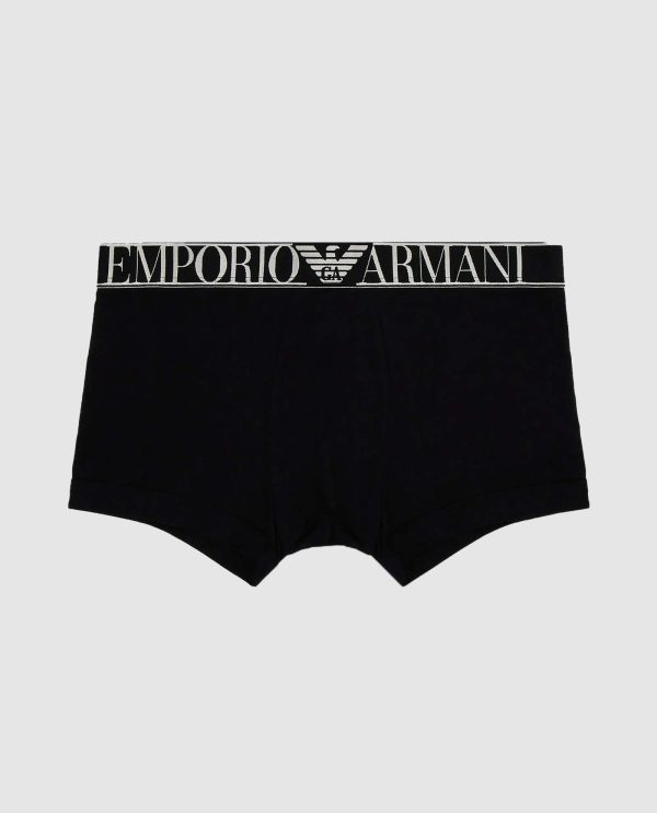 ARMANI BOXER MODAL ΜΑΥΡΟ ΛΑΣΤΙΧΟ