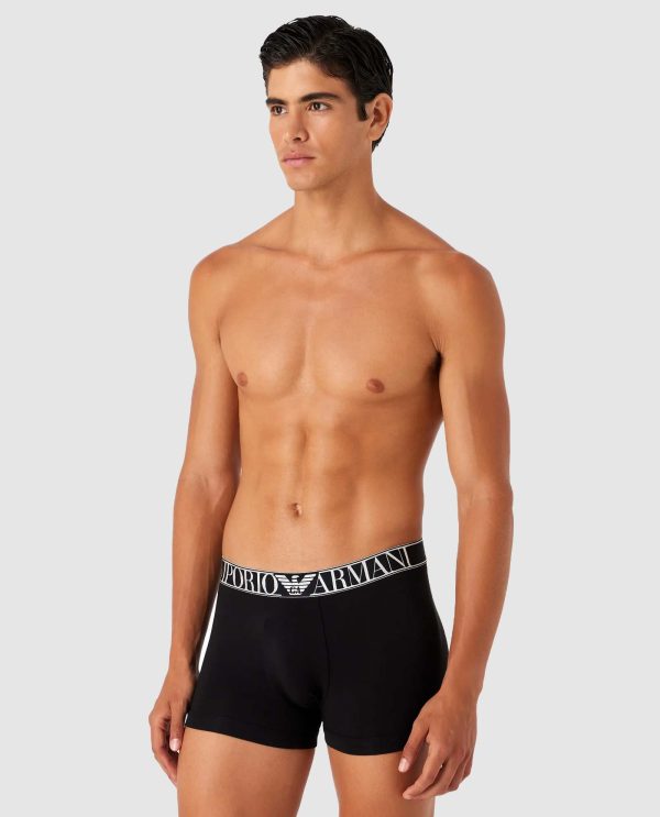 ARMANI BOXER MODAL ΜΑΥΡΟ ΛΑΣΤΙΧΟ