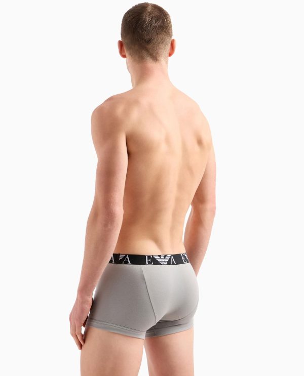 ARMANI BOXER 3PACK ΜΑΥΡΟ-ΓΚΡΙ