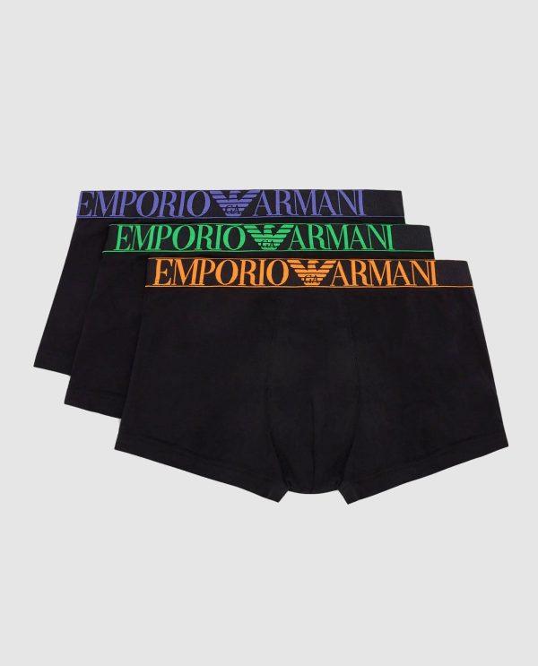 ARMANI BOXER 3PACK ΧΡΩΜΑ ΣΤΑ ΓΡΑΜΜΑΤΑ