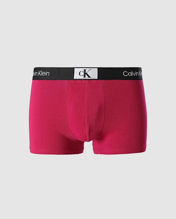 C.K BOXER 3 PACK COTTON ΜΑΥΡΟ-ΜΑΤΖΕΝΤΑ ΜΕ LOGO