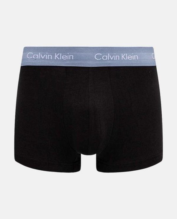 CK BOXER 5PACK ΡΑΦ-ΣΙΕΛ-ΓΚΡΙ-ΜΑΥΡΟ ΛΑΣΤΙΧΟ