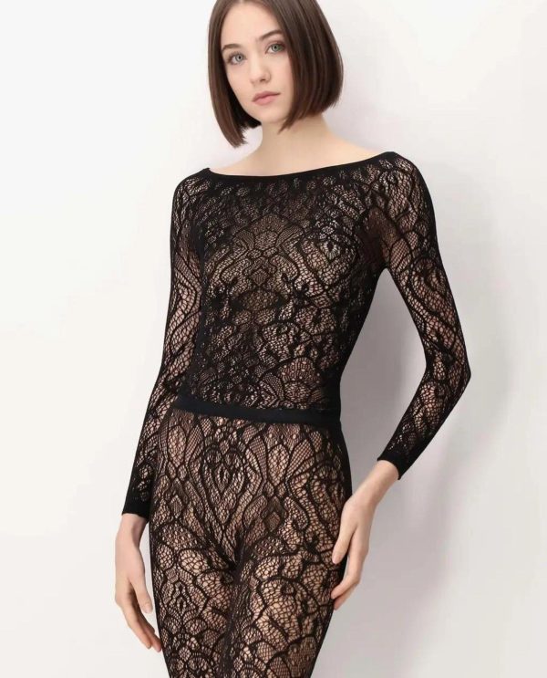 OROBLU T-SHIRT LACE NET ΔΑΝΔΕΛΑ Μ.Μ.