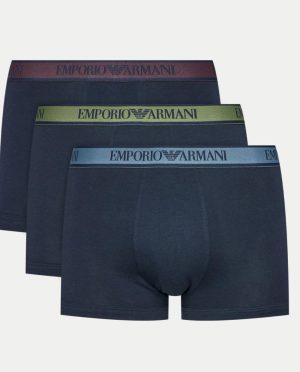 ARMANI BOXER 3PACK ΜΕ ΛΑΔΙ-ΜΠΟΡΝΤΟ-ΡΑΦ ΛΑΣΤΙΧΟ