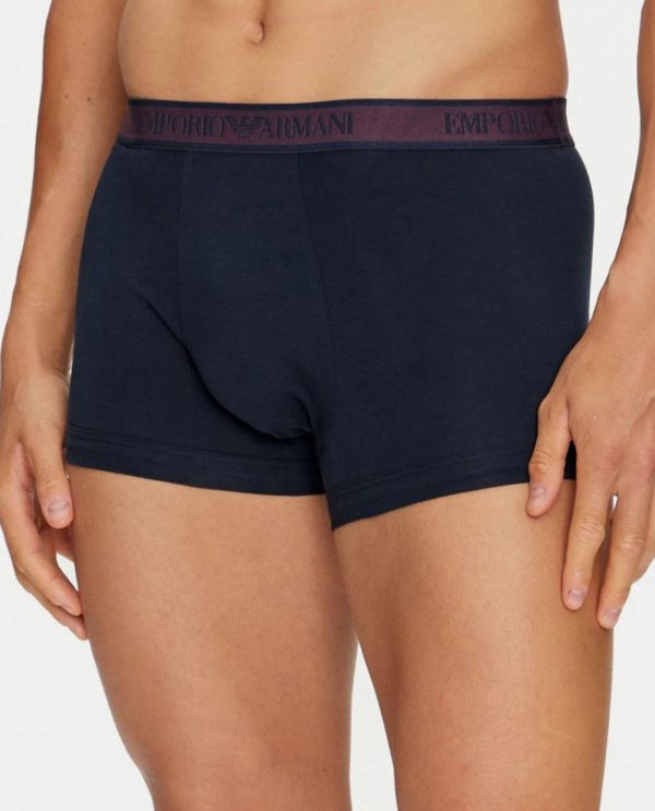 ARMANI BOXER 3PACK ΜΕ ΛΑΔΙ-ΜΠΟΡΝΤΟ-ΡΑΦ ΛΑΣΤΙΧΟ