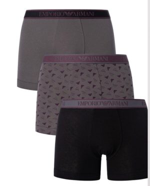 ARMANI BOXER 3PACK ΑΕΤΟΣ ΜΑΚΡΥ ΠΟΔΙ