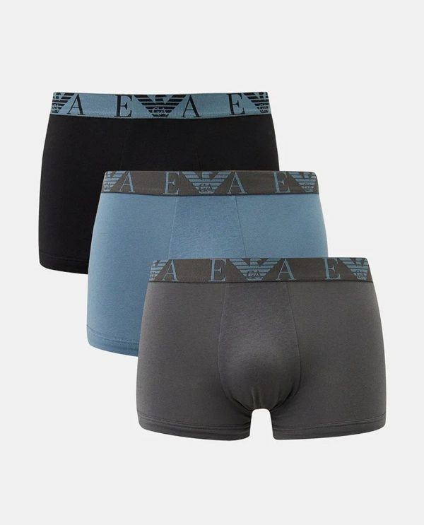 ARMANI BOXER 3PACK LOGO ΜΕΓΑΛΟ ΣΤΟ ΛΑΣΤΙΧΟ