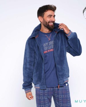 MUYDEMI ΡΟΜΠΑ ΑΝΔΡΙΚΗ FLEECE ΚΟΝΤΗ ΦΕΡΜΟΥΑΡ