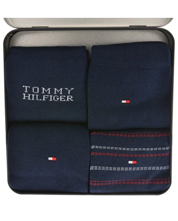 TOMMY HILFIGER ΚΑΛΤΣΕΣ ΑΝΔΡΙΚΕΣ 4PACK