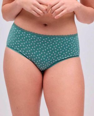 YS.MORA SLIP ΨΗΛΟΜΕΣΟ COTTON ΑΝΘΑΚΙΑ