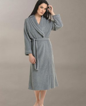 PRIMAVERA ΡΟΜΠΑ FLEECE ΜΟΝΟΧΡΩΜΗ ΚΡΟΥΑΖΕ