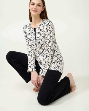 VAMP ΠΥΤΖΑΜΑ ΓΥΝΑΙΚΕΙΑ ΦΙΟΓΚΑΚΙΑ COTTON ΠΑΤΙΛΕΤΑ Μ.Μ.