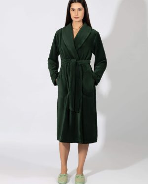 HARMONY ΡΟΜΠΑ ΓΥΝΑΙΚΕΙΑ ΜΟΝΟΧΡΩΜΗ FLEECE ΚΡΟΥΑΖΕ
