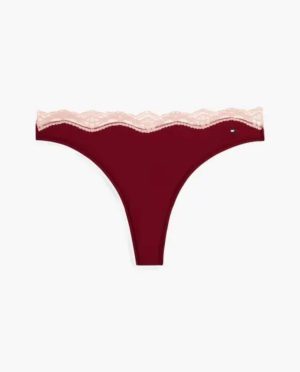 TOMMY HILFIGER STRING ΜΕ ΔΑΝΤΕΛΑ