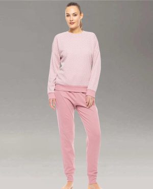 PINK LABEL ΠΥΤΖΑΜΑ ΚΥΜΑΤΑ ΛΑΙΜΟΚΟΨΗ
