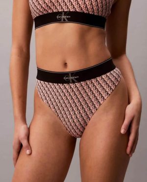 CK STRING LIGTHLY LINED LOGO ALL OVER