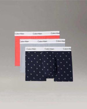 CALVIN KLEIN BOXER 3PACK ΛΑΣΤΙΧΟ ΡΙΓΑ