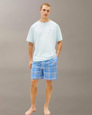 TOMMY HILFIGER ΠΥΤΖΑΜΑ ΑΝΔΡΙΚΗ ΒΕΡΜΟΥΔΑ ΚΑΡΩ