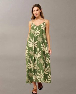 VAMP ΦΟΡΕΜΑ ΤΙΡΑΝΤΑ ΦΟΙΝΙΚΕΣ ΜΑΚΡΥ VISCOSE