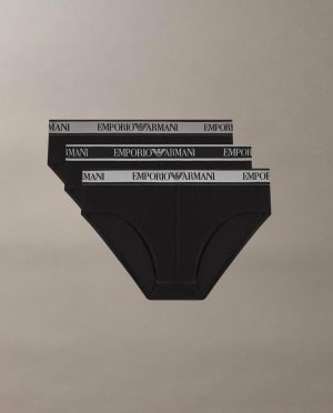 ARMANI SLIP 3PACK ΓΚΡΙ ΛΑΣΤΙΧΟ
