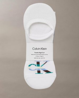 CK ΚΑΛΤΣΕΣ ΑΝΔΡΙΚΕΣ 2PACK ΣΟΥΜΠΑ ΣΙΕΛ/ΚΑΦΕ ΣΗΜΑ